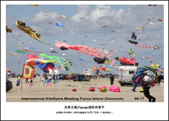 International Kite Flyers Meeting Fanoe
                    (Danmark)