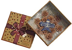 Drachen Anstecker / Kite Pins Sweet Love, Sugar Candy Box (Autumn Festival)