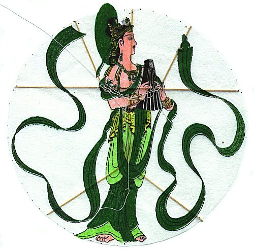 Apsara mit Faecher (TianJin) / Apsara with Fan (TianJin)