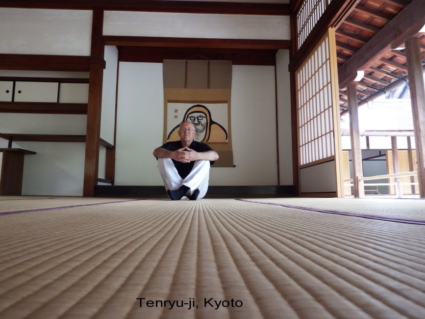 Kakemono (hanging scroll) within a Tokonoma
                    (alcove)